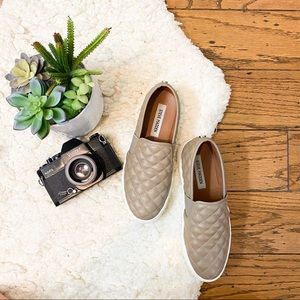 Steve Madden Quilted Slip On Sneaker